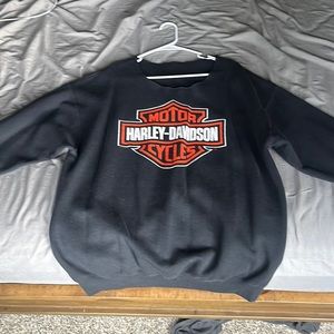 Harley-Davidson vintage cut neck crew!